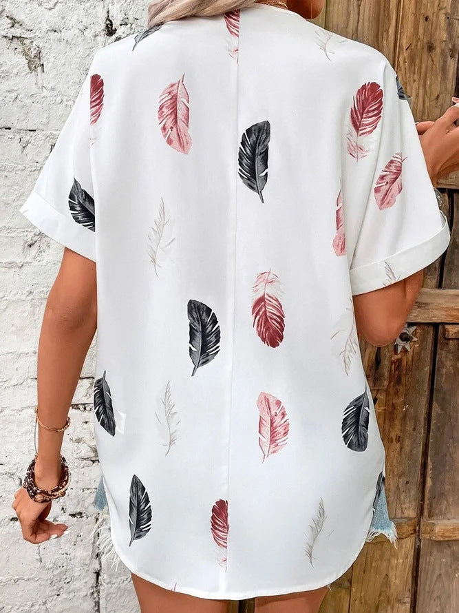 Feather style shirt