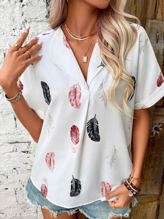 Feather style shirt