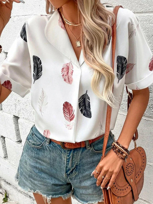 Feather style shirt