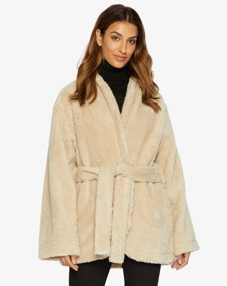 Belted Teddy Coat