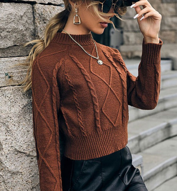 Twist Short sweater