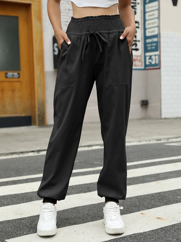 Elastic Bound Casual Pants