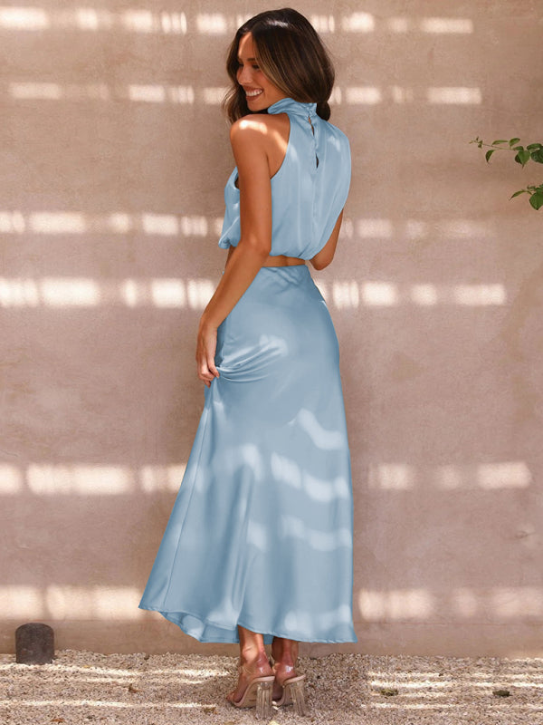 Drape elegant two-piece