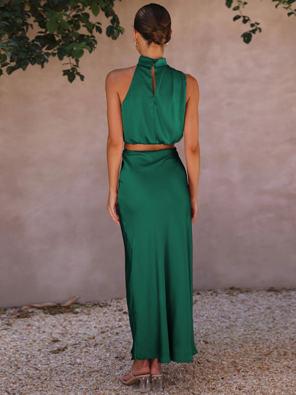 Drape elegant two-piece