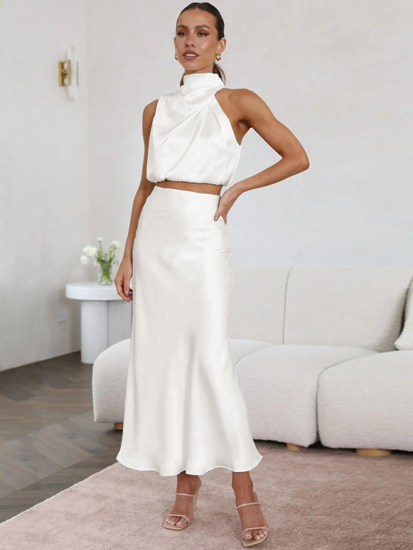 Drape elegant two-piece