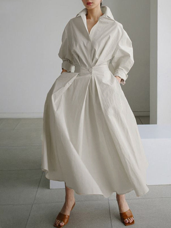 Elegant Shirt Dress