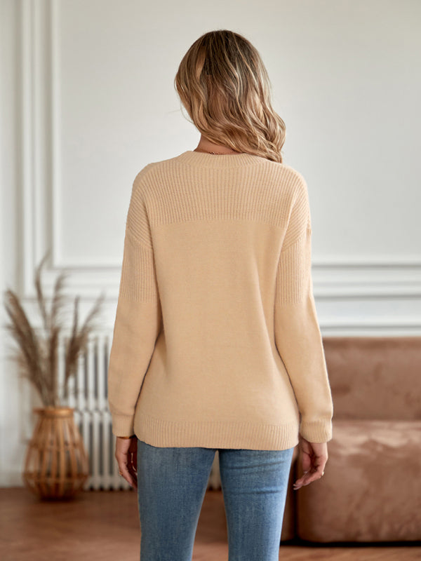 Loose Round Neck Sweater