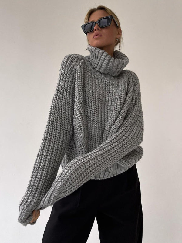 Versatile long-sleeved sweater