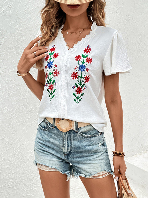 Embroidered shirt