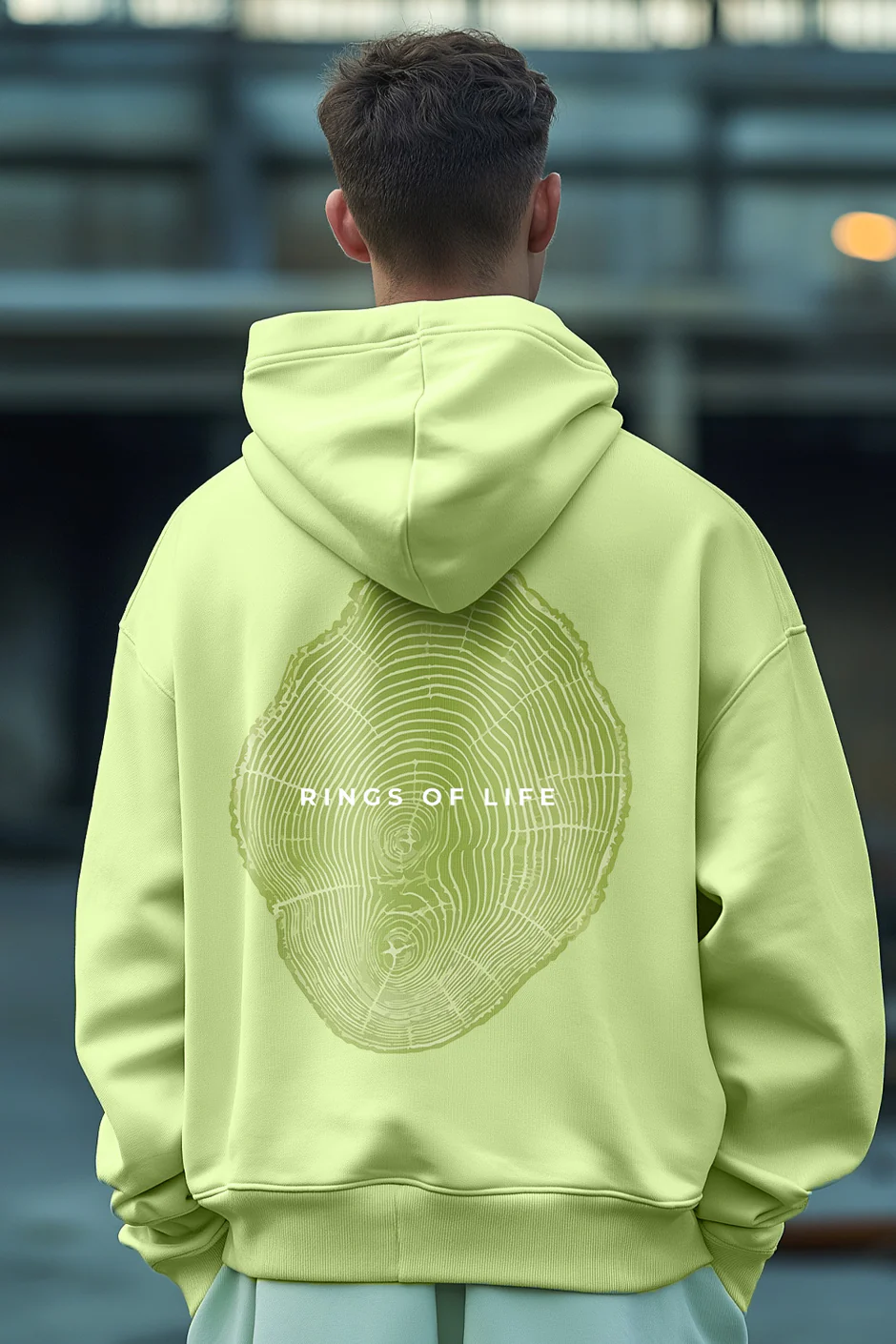 Rings of Life Oversized Hoodie